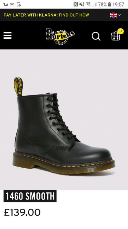 dr martens klarna